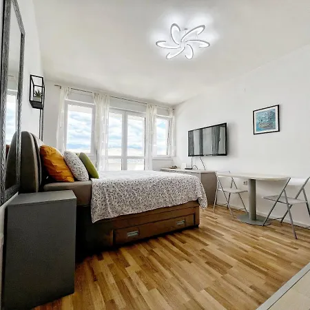 Apartment Studio Apartma Pag Blue Ocean 1 With Sea View Pag Town