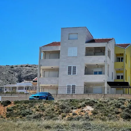 Studio Apartma Pag Blue Ocean 1 With Sea View