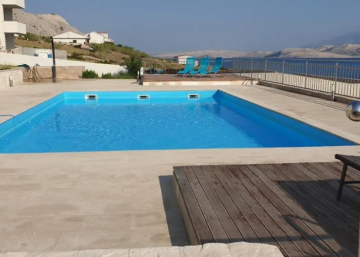 Apartma Pag Blue Ocean 1 With Sea View Pag Town