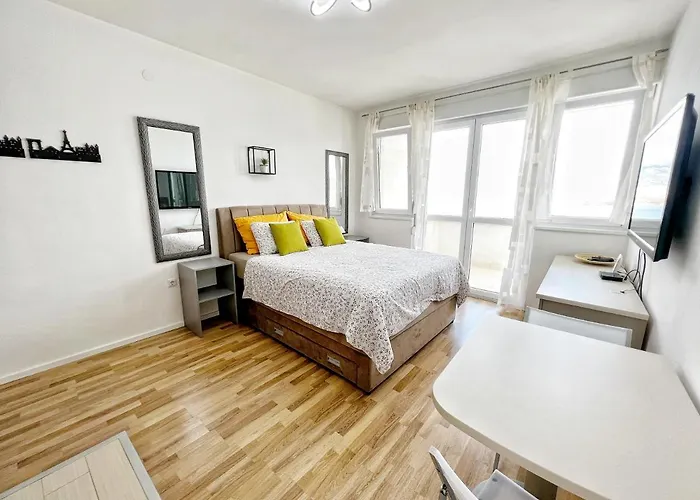 Apartma Pag Blue Ocean 1 With Sea View Апартаменты Паг