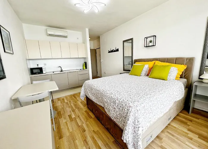 Апартаменты Apartma Pag Blue Ocean 1 With Sea View Паг