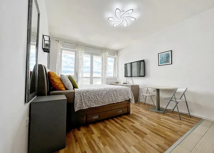 Апартаменты Apartma Pag Blue Ocean 1 With Sea View Паг