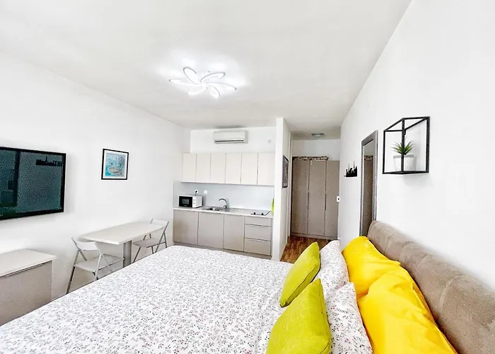 Apartma Pag Blue Ocean 1 With Sea View Daire *
