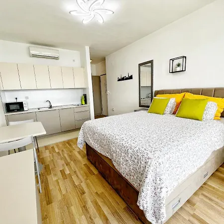 Apartmán Studio Apartma Pag Blue Ocean 1 With Sea View Pag Town