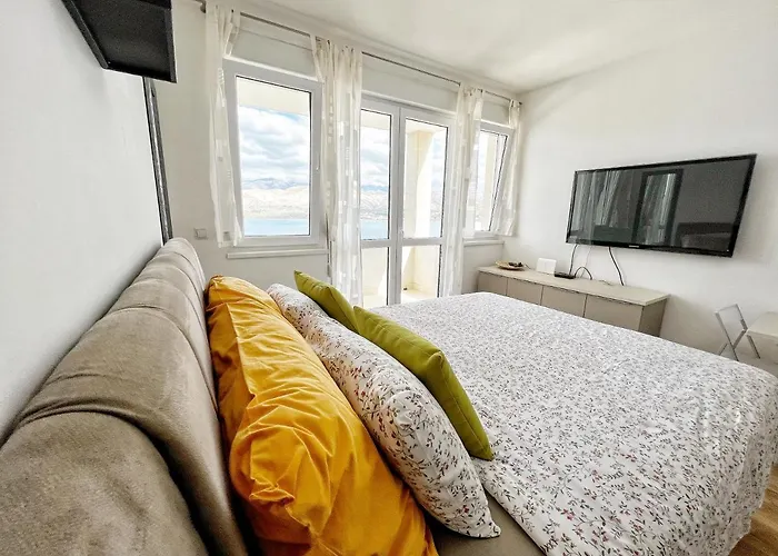 Apartma Pag Blue Ocean 1 With Sea View