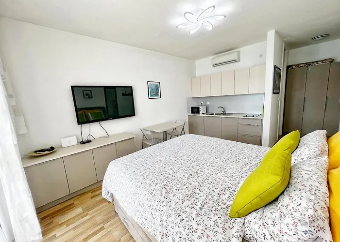 Apartma Pag Blue Ocean 1 With Sea View 아파트