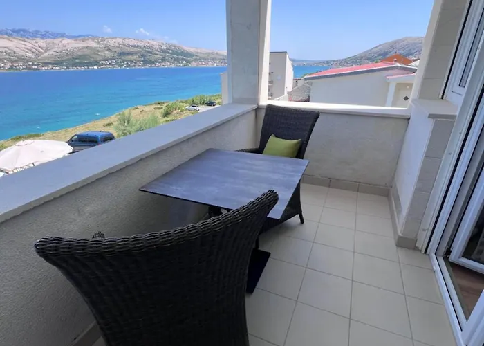 Apartma Pag Blue Ocean 1 With Sea View * 파그